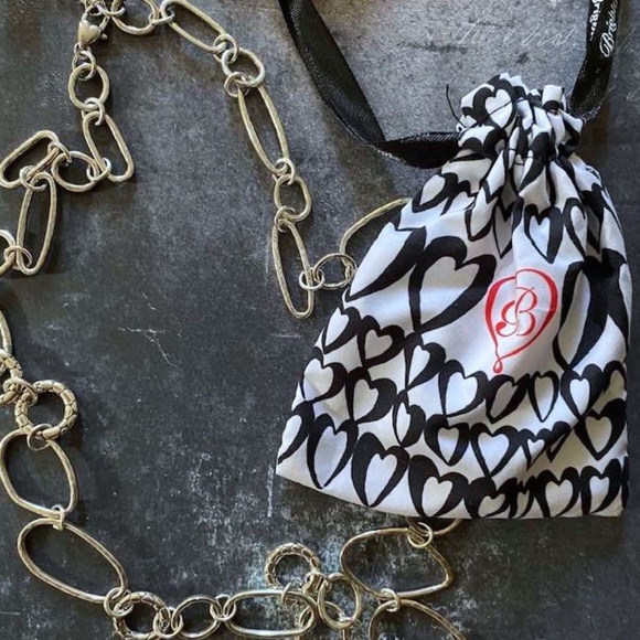 Brighton Silver Plated Pebble Link Necklace - Picture 4 of 12